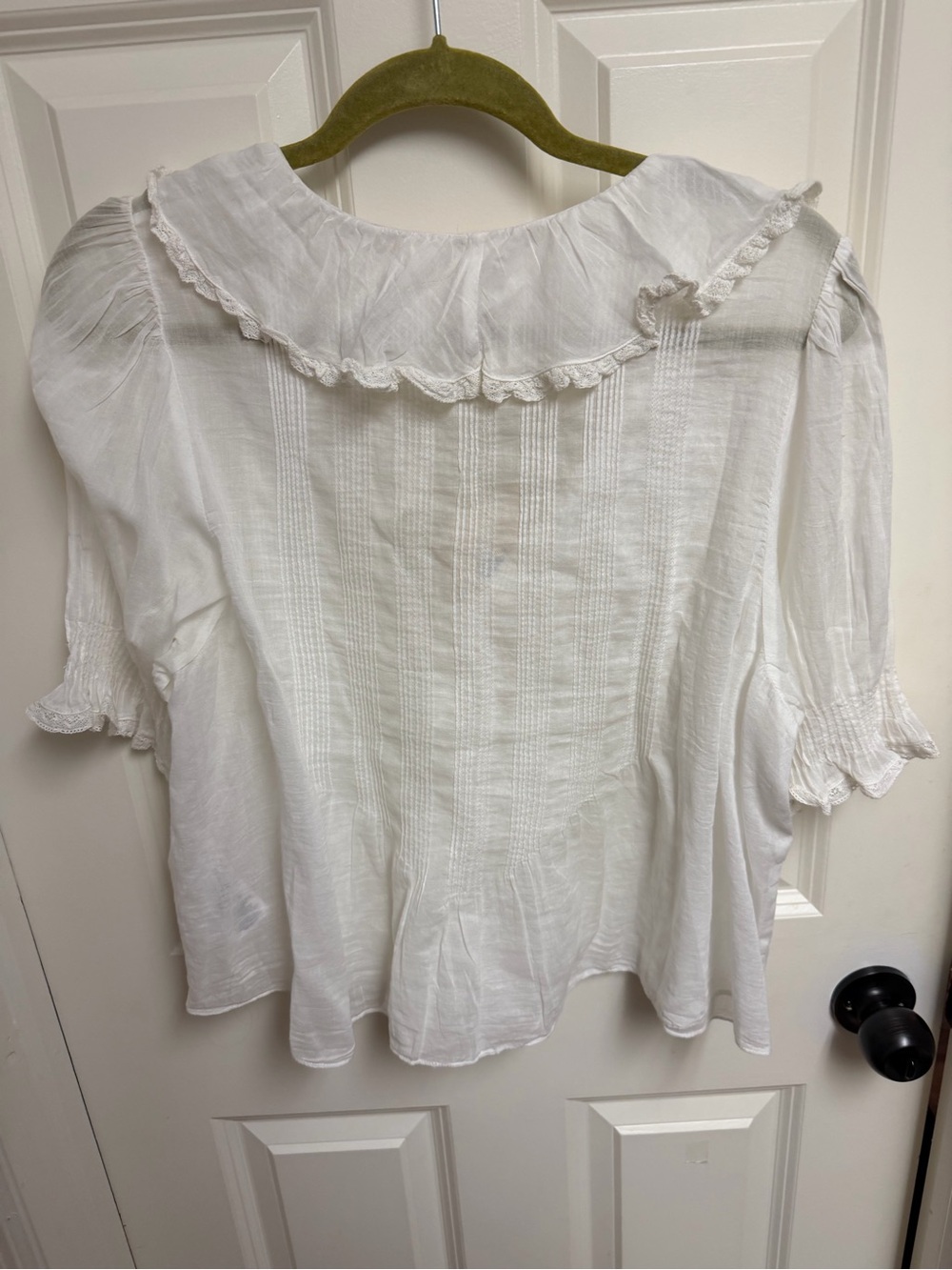 Doen Henri Ruffled Top Size Medium - Picture 10 of 10